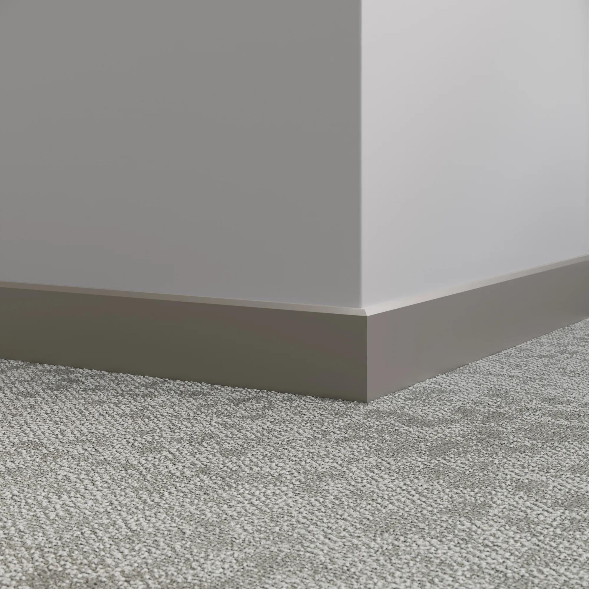 Tarkett / Johnsonite Millwork Mandalay 3" VN2 Stone Cottage 3" x 8' by 3/8" – product image showing size, style, and brand details.