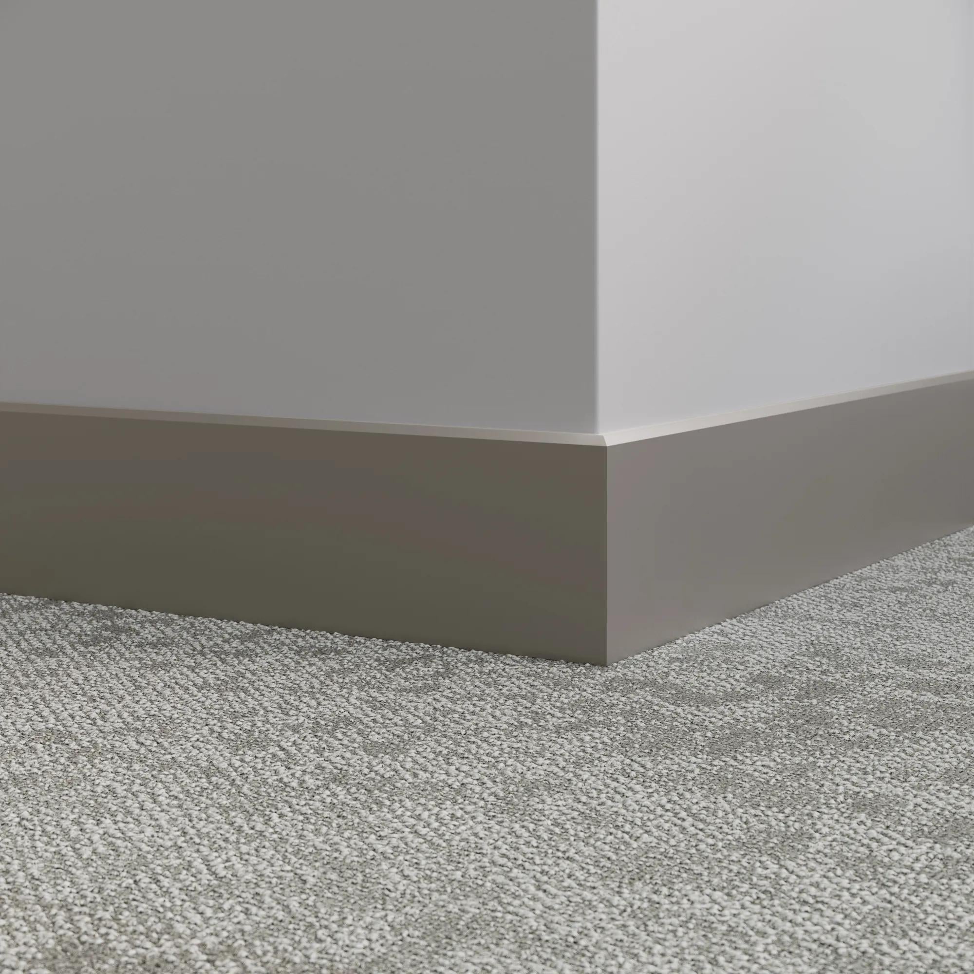 Tarkett / Johnsonite Millwork Mandalay 4-1/2" VN2 Stone Cottage 4.5" x 8' by 3/8" – product image showing size, style, and brand details.