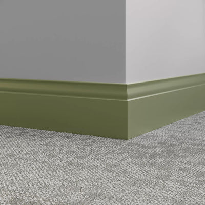 Tarkett / Johnsonite Millwork Inflection 5-1/4" VN3 Gecko 5.25" x 8' by 3/8" (48 LF/box)