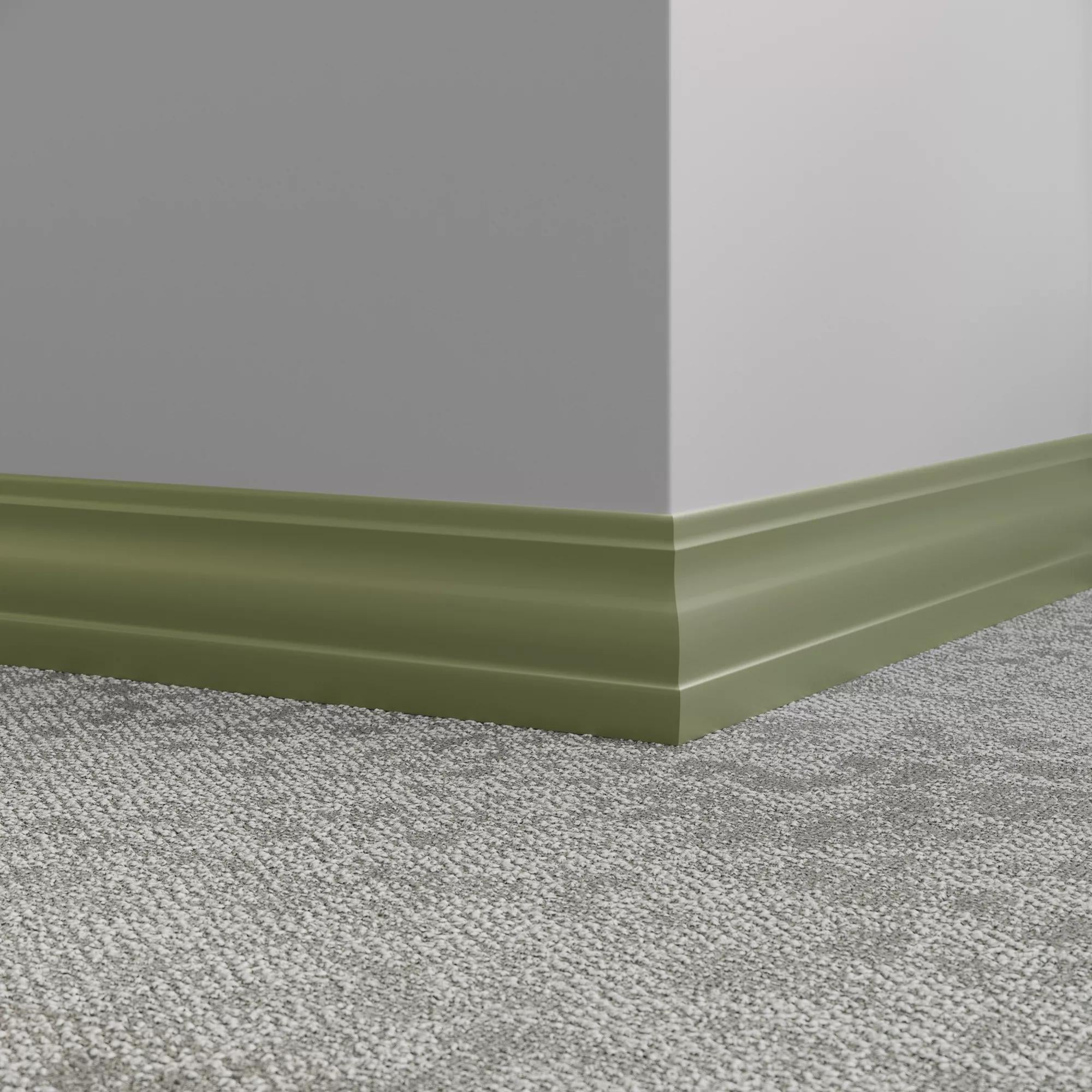 Tarkett / Johnsonite Millwork Delineate 4-1/4" VN3 Gecko 4.25" x 8' by 3/8" (48 LF/box)