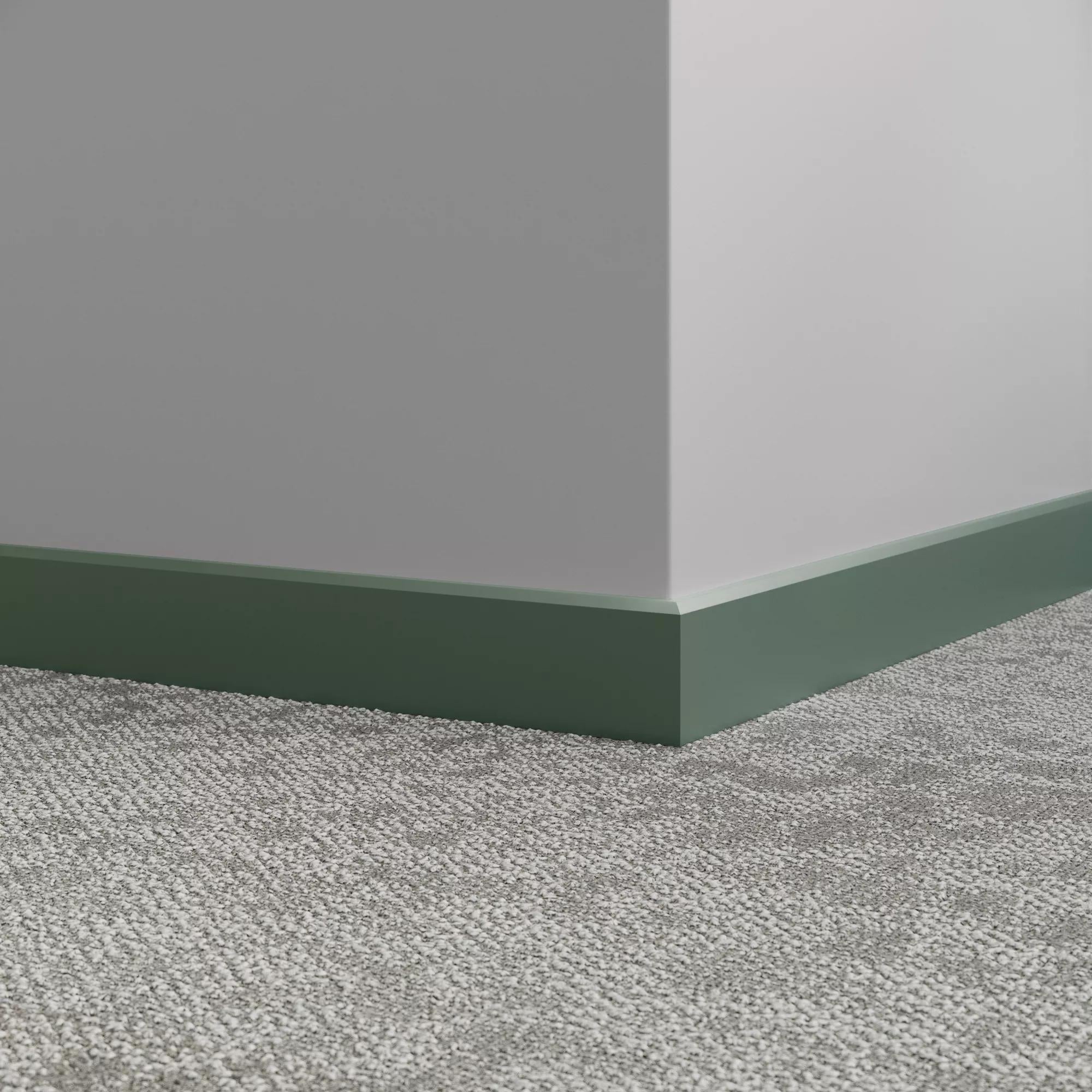 Tarkett / Johnsonite Millwork Mandalay 2-1/2" VN4 Green Vista 2.5" x 8' by 3/8" (40 LF/box)