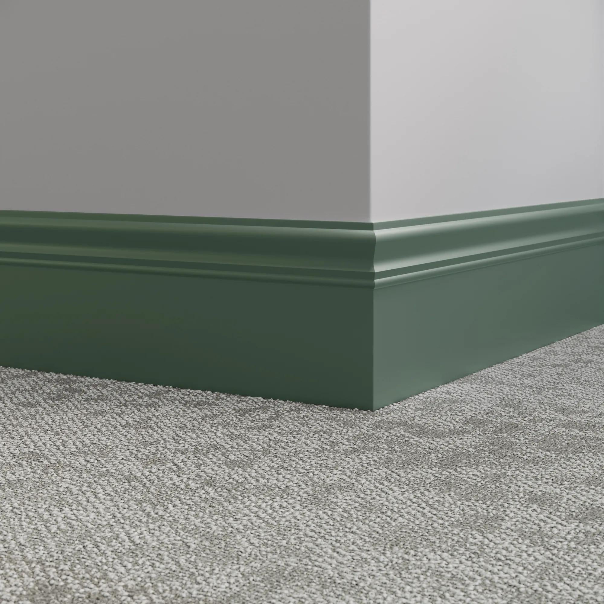 Tarkett / Johnsonite Millwork Monarch 6" VN4 Green Vista 6" x 8' by 3/16" (48 LF/box)