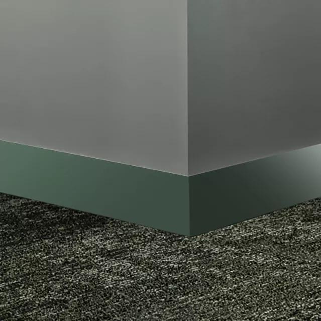 Tarkett / Johnsonite Millwork Monument 2-1/2" VN4 Green Vista 2.5" x 8' by 1/4" (64 LF/box)