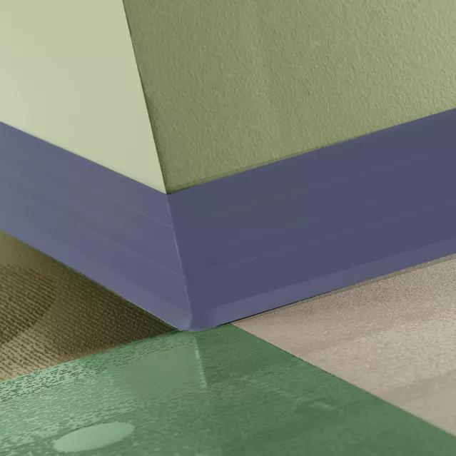 Tarkett / Johnsonite Perceptions Royale Base 4 1/4" TB4 Grapest 4.25" x 120' by 0.125" Cove – product image showing size, style, and brand details.