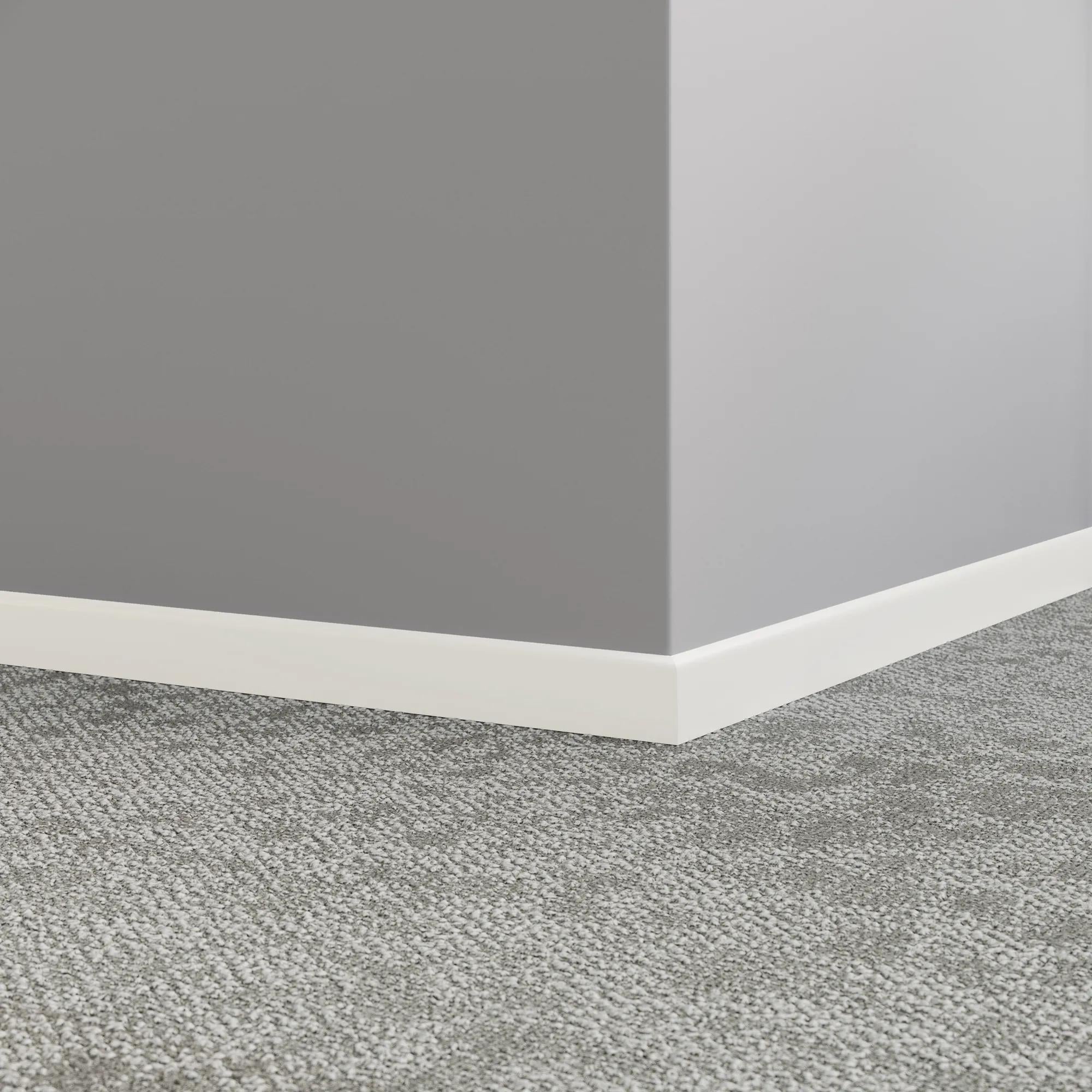 Tarkett / Johnsonite Millwork Shoe Moulding 08 Icicle 1-1/2" x 8' – product image showing size, style, and brand details.