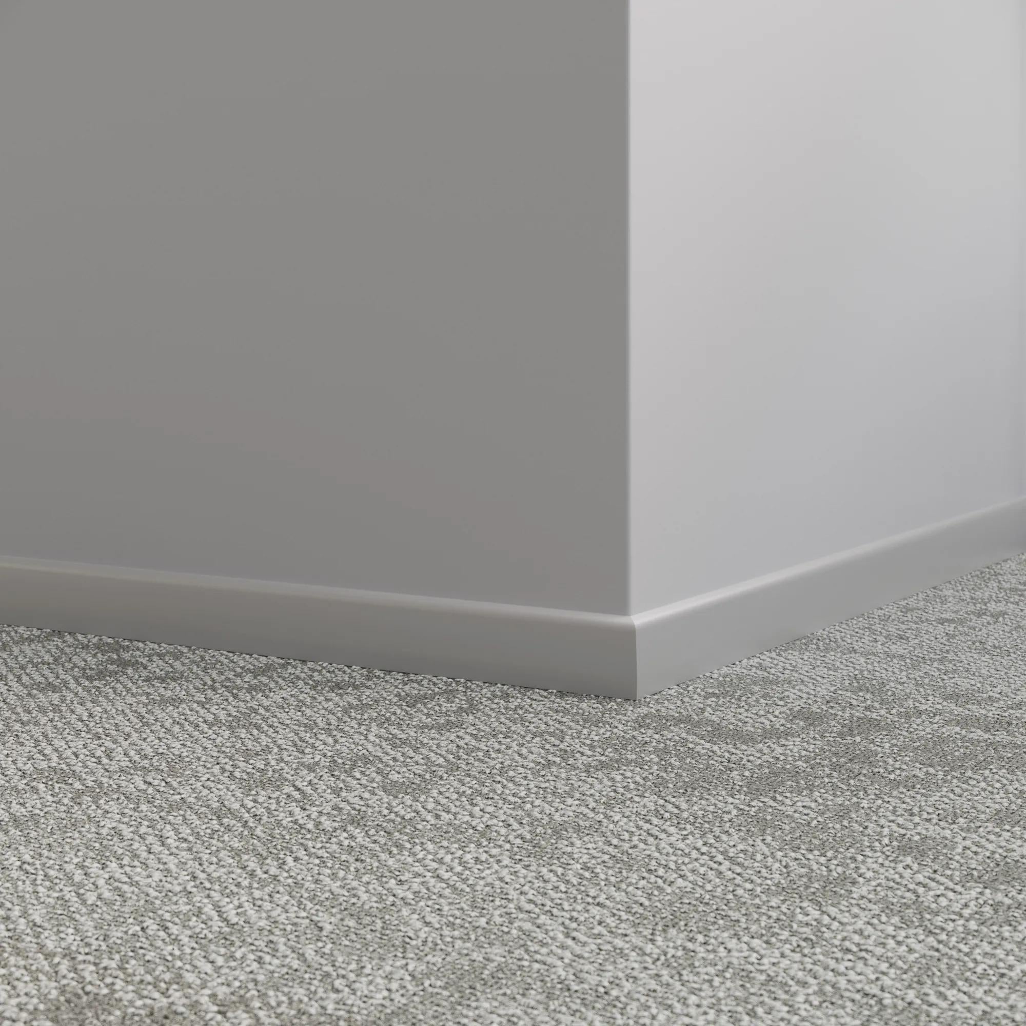 Tarkett / Johnsonite Millwork Shoe Moulding TA5 Colonial Grey 1-1/2" x 8' (80 ft./box)