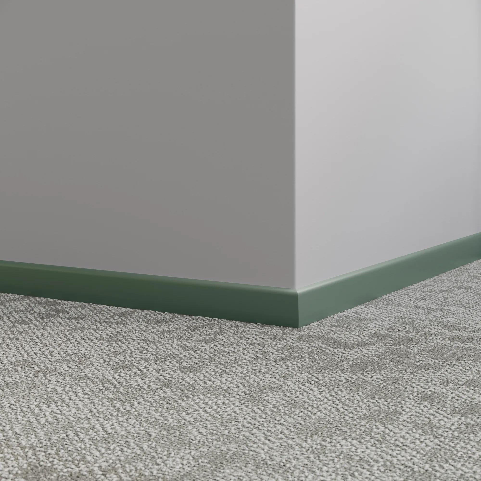 Tarkett / Johnsonite Millwork Shoe Moulding VN4 Green Vista 1-1/2" x 8' – product image showing size, style, and brand details.