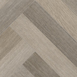 Tarkett / Johnsonite Easy Living 14581 Herringbone Wheat Sheet Vinyl (Partial Piece - Sample)