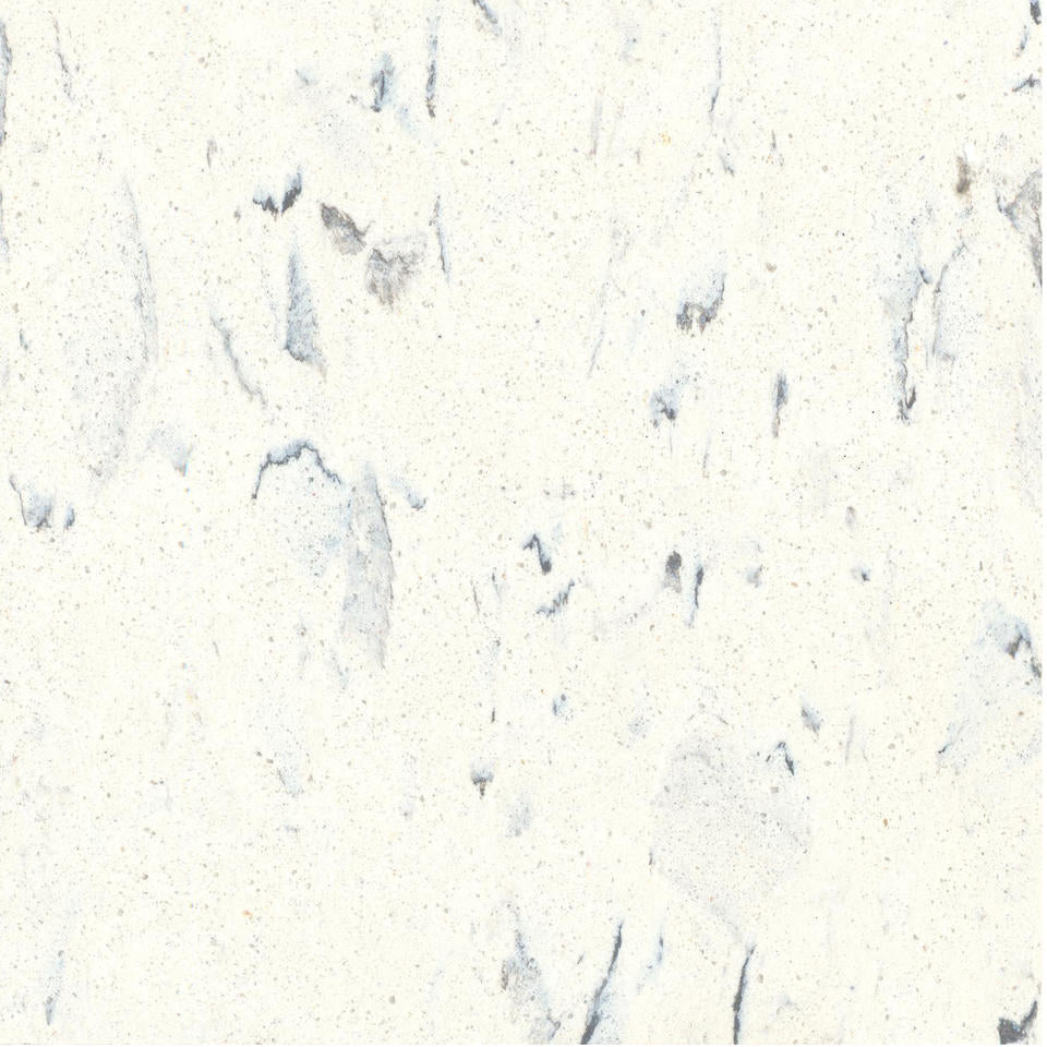 Tarkett / Johnsonite VCT II 580 Mineral White Vinyl Composition Tile (Partial Piece - Sample)