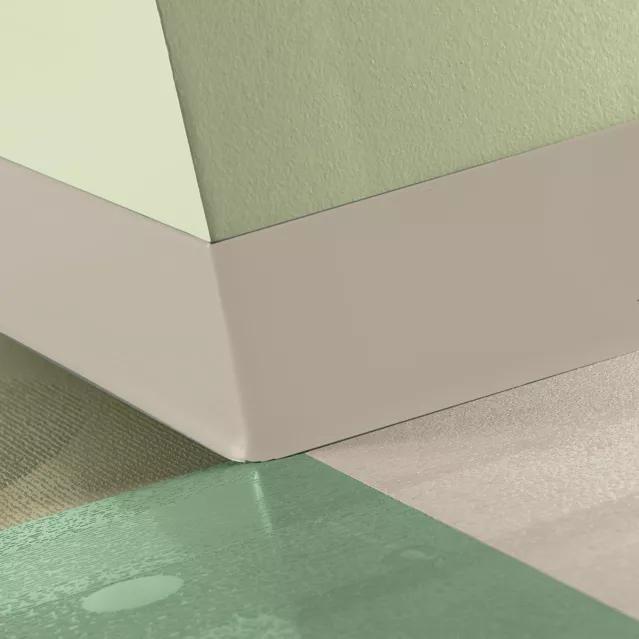 Tarkett / Johnsonite Tightlock Resilient Wall Base #11 Canvas 3 1/8" x 4' Pieces by 1/8" Cove (with Toe)