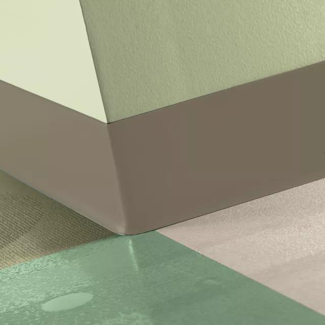 Tarkett / Johnsonite Tightlock Resilient Wall Base #150 Wetlands 6 3/8" x 4' Pieces by 1/8" Cove (with Toe)