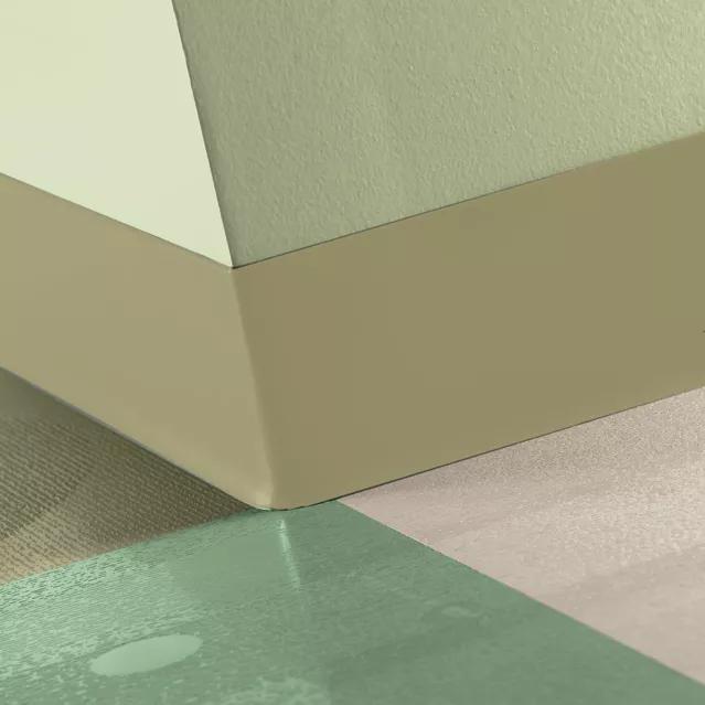 Tarkett / Johnsonite Tightlock Resilient Wall Base #151 Iguana 3 1/8" x 75' Roll by 1/8" Cove (with Toe)