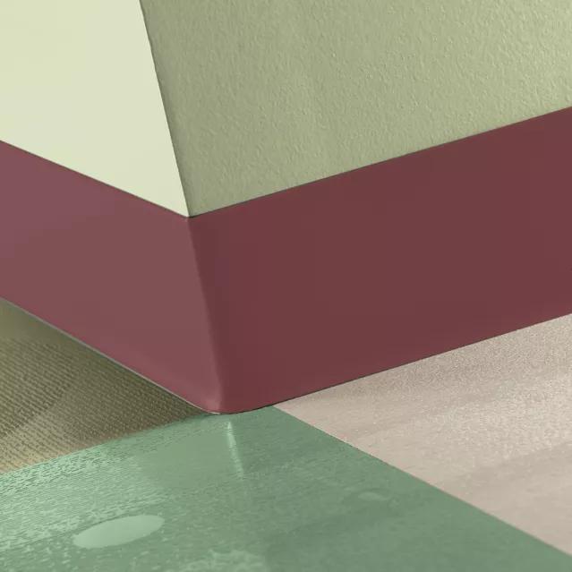 Tarkett / Johnsonite Tightlock Resilient Wall Base #163 Salsa 6 3/8" x 75' Roll by 1/8" Cove (with Toe)