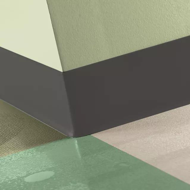 Tarkett / Johnsonite Tightlock Resilient Wall Base #167 Fudge 3 1/8" x 75' Roll by 1/8" Cove (with Toe)