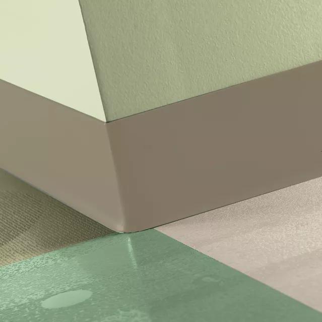 Tarkett / Johnsonite Tightlock Resilient Wall Base #176 Brass 6 3/8" x 75' Roll by 1/8" Cove (with Toe)