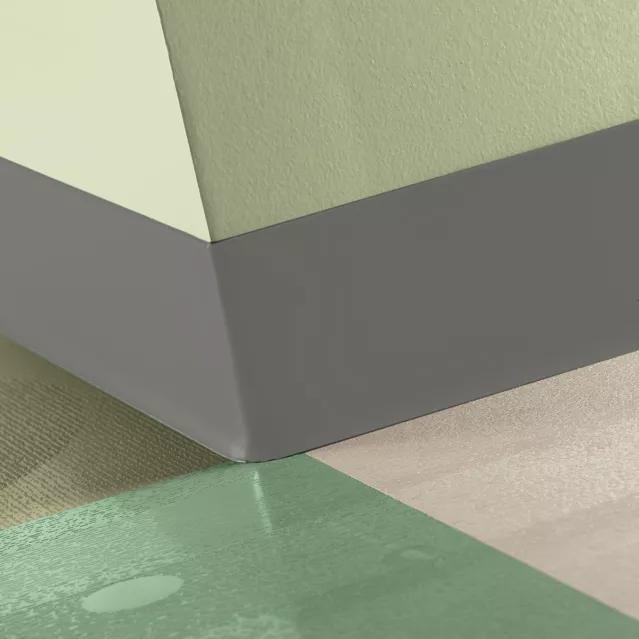 Tarkett / Johnsonite Tightlock Resilient Wall Base #29 Moon Rock 6 3/8" x 75' Roll by 1/8" Cove (with Toe)