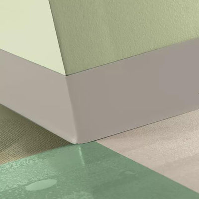 Tarkett / Johnsonite Tightlock Resilient Wall Base #31 Zephyr 6 3/8" x 75' Roll by 1/8" Cove (with Toe)