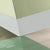 4 3/8" x 75' / White / Cove (with Toe)