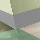 Tarkett / Johnsonite Tightlock Resilient Wall Base #55 Silver Grey 4 3/8