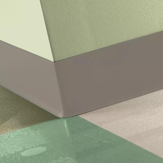 Tarkett / Johnsonite Tightlock Resilient Wall Base #80 Fawn 3 1/8" x 75' Roll by 1/8" Cove (with Toe)