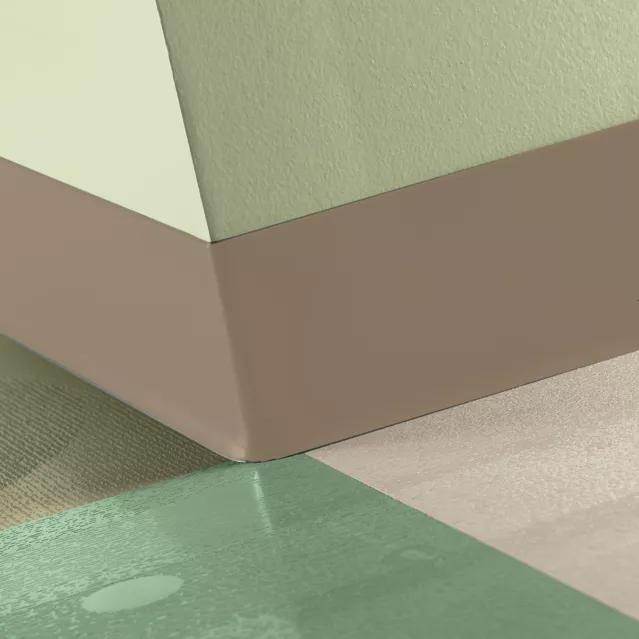 Tarkett / Johnsonite Tightlock Resilient Wall Base #TA1 Tannery 6 3/8" x 75' Roll by 1/8" Cove (with Toe)