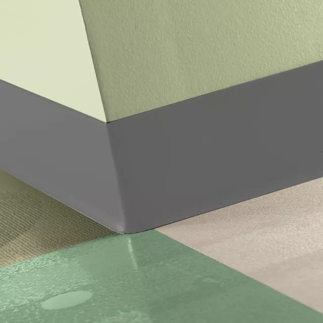 Tarkett / Johnsonite Tightlock Resilient Wall Base #TG6 Mink 4 3/8" x 75' Roll by 1/8" Cove (with Toe)