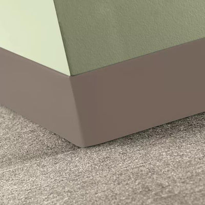 Tarkett / Johnsonite Tightlock Carpet Wall Base #107 Neutrality 4 1/2" x 4' Pieces by 1/8" Straight (Toeless)