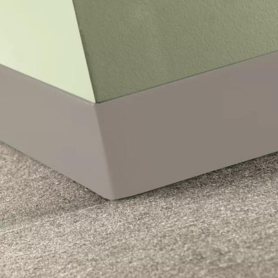Tarkett / Johnsonite Tightlock Carpet Wall Base #121 Cement 6 1/2" x 75' Roll by 1/8" Straight (Toeless)