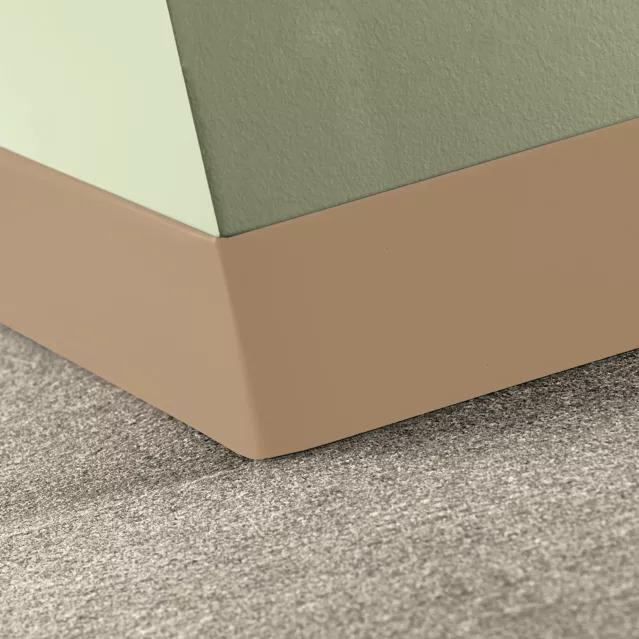 Tarkett / Johnsonite Tightlock Carpet Wall Base #130 Sisal 4 1/2" x 4' Pieces by 1/8" Straight (Toeless)