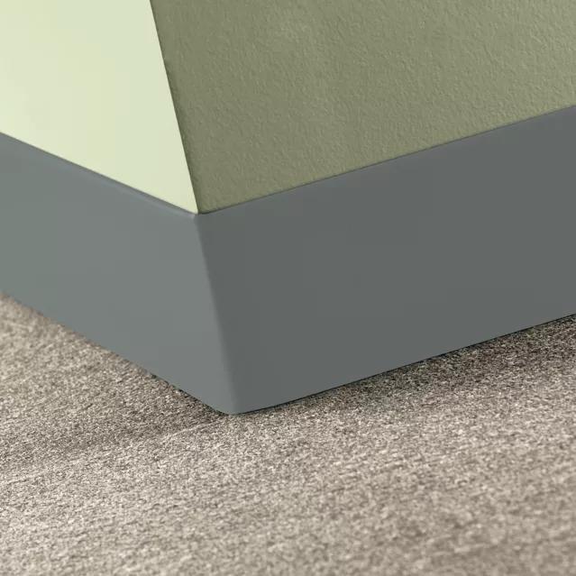 Tarkett / Johnsonite Tightlock Carpet Wall Base #178 Ironstone 6 1/2" x 4' Pieces by 1/8" Straight (Toeless)