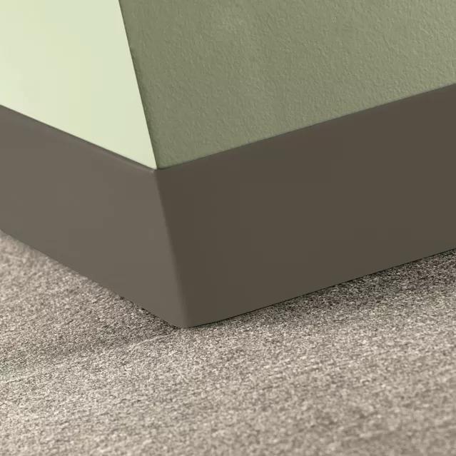 Tarkett / Johnsonite Tightlock Carpet Wall Base #264 Grounded 6 1/2" x 4' Pieces by 1/8" Straight (Toeless)