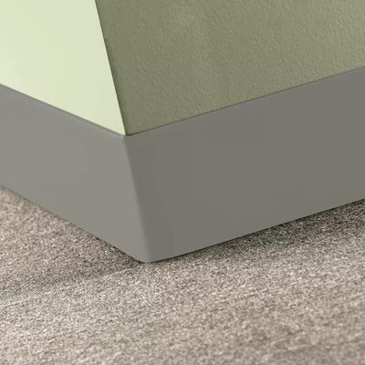 Tarkett / Johnsonite Tightlock Carpet Wall Base #32 Pebble 3 1/4" x 4' Pieces by 1/8" Straight (Toeless)