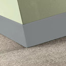 Tarkett / Johnsonite Tightlock Carpet Wall Base #38 Pewter 4 1/2