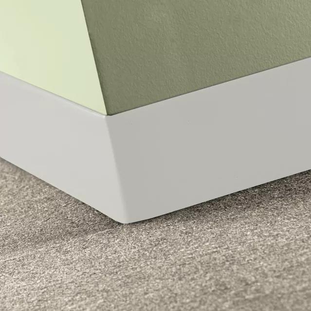 Tarkett / Johnsonite Tightlock Carpet Wall Base #460 Cotton 4 1/2" x 75' Roll by 1/8" Straight (Toeless)