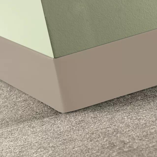 Tarkett / Johnsonite Tightlock Carpet Wall Base #49 Beige 6 1/2" x 4' Pieces by 1/8" Straight (Toeless)