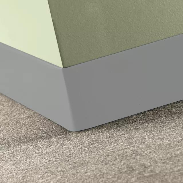 Tarkett / Johnsonite Tightlock Carpet Wall Base #TA5 Colonial Grey 6 1/2" x 4' Pieces by 1/8" Straight (Toeless)