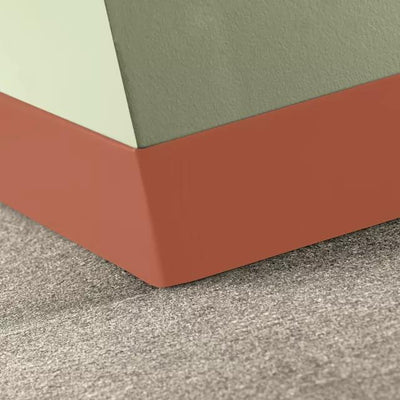 Tarkett / Johnsonite Tightlock Carpet Wall Base #VM1 Hot Spice 4 1/2" x 4' Pieces by 1/8" Straight (Toeless)