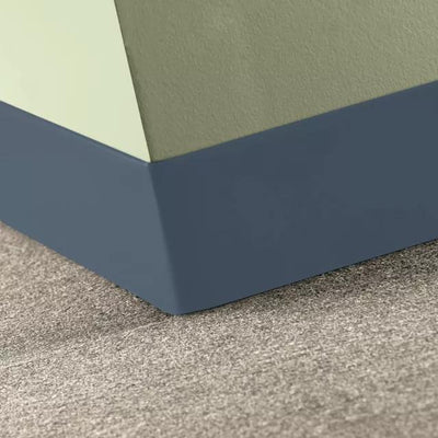 Tarkett / Johnsonite Tightlock Carpet Wall Base #VN5 The Blues 4 1/2" x 4' Pieces by 1/8" Straight (Toeless)