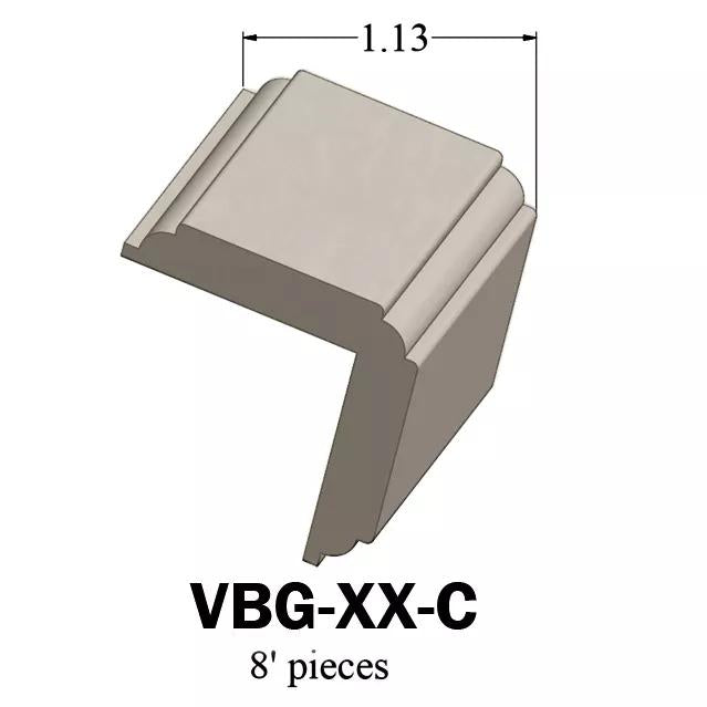 Tarkett / Johnsonite Millwork Corner Guard 1 09 Clay (Partial Piece - Sample)
