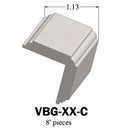 Tarkett / Johnsonite Millwork Corner Guard 1 27 Mist (Partial Piece - Sample)