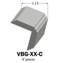 Tarkett / Johnsonite Millwork Corner Guard 1 469 Mystify (Partial Piece - Sample)