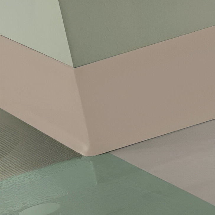 Tarkett / Johnsonite Traditional Duracove Rubber Wall Base #49 Beige 6" x 100' Roll by 1/8" Cove (with Toe)
