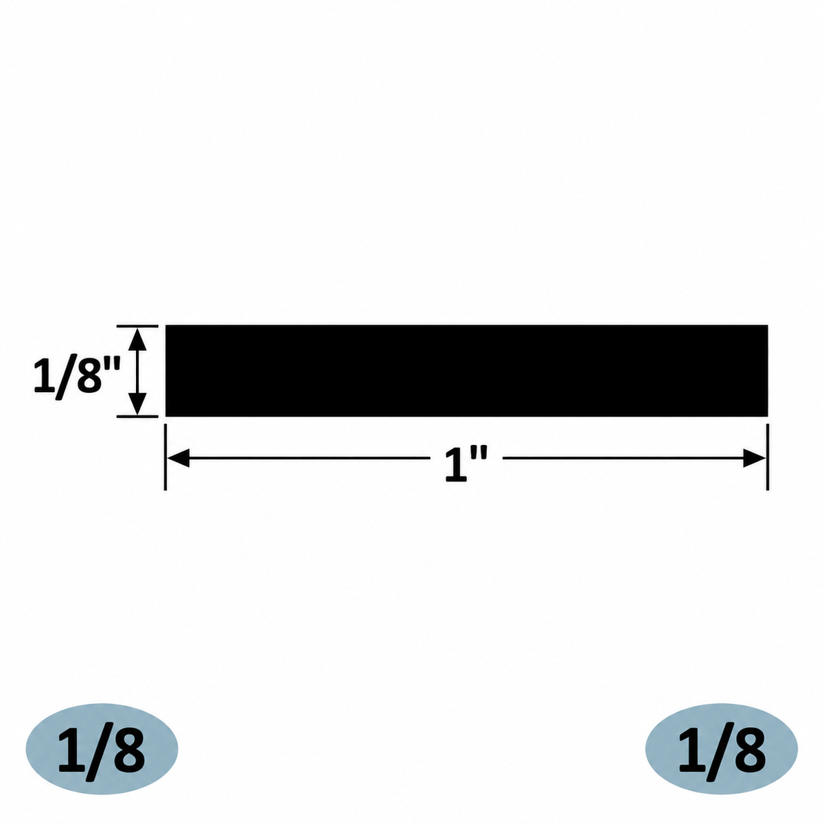 Tarkett / Johnsonite FS-XX-DW3 Feature Strip 1" to 1/8" 50' LF/Box (1 Roll)