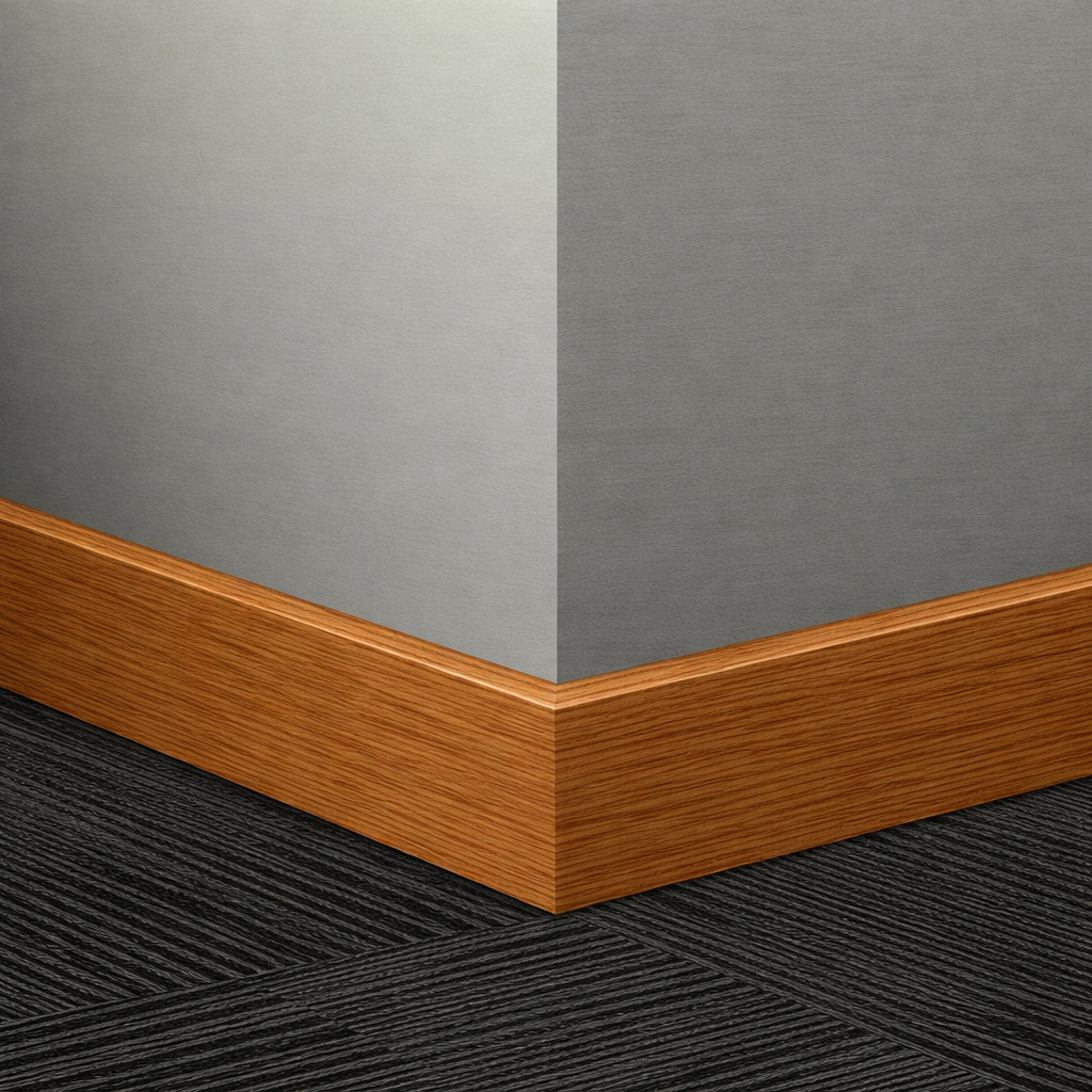 Tarkett / Johnsonite Masquerade Oblique MS1 Aged Oak 3" x 8' by 3/8" Straight (Toeless) (56 LF/Box)