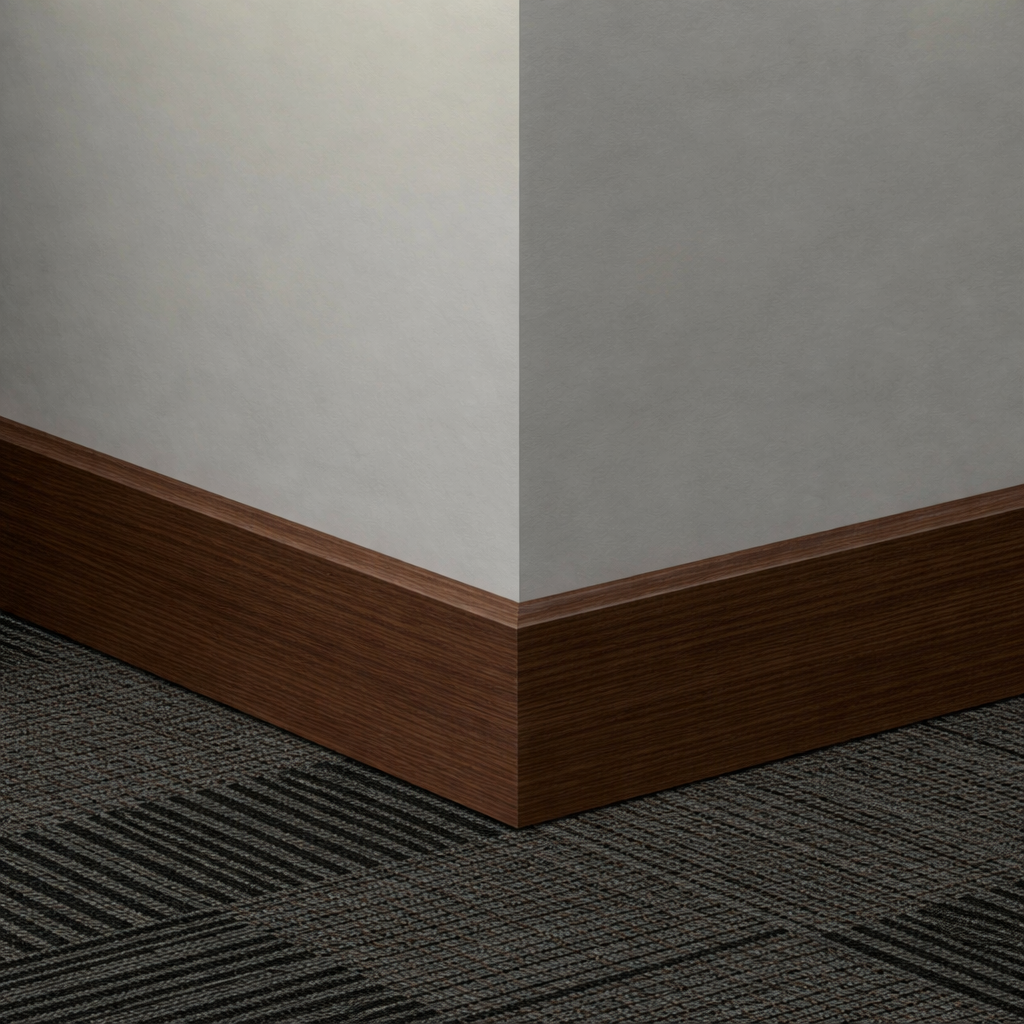Tarkett / Johnsonite Masquerade Oblique MS8 Red Mission 3" x 8' Pieces by 3/8" Straight (Toeless)