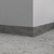 3 1/2" x 8' x 5/16" / ML3 Concrete Charcoal / Straight (Toeless)
