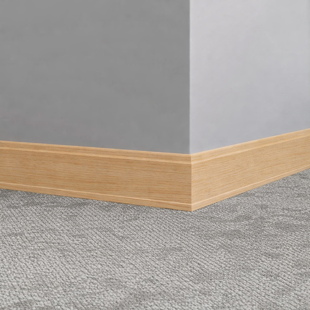 Tarkett / Johnsonite Masquerade Outline MS5 Light Balsa 3 1/2" x 8' Pieces by 5/16" Straight (Toeless)