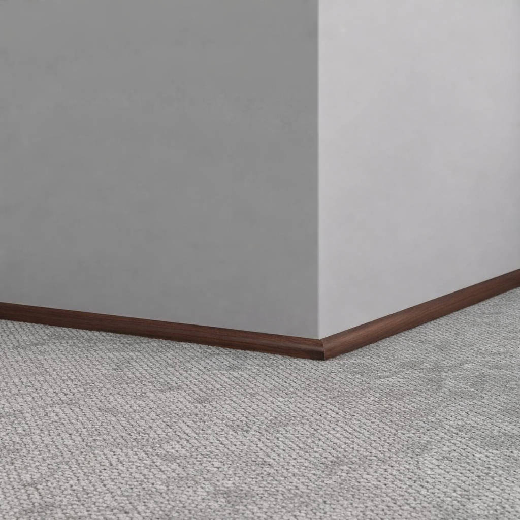 Tarkett / Johnsonite Masquerade Quarter Round A MS8 Red Mission 1/2" x 8' Pieces by 1/2" Straight (Toeless)