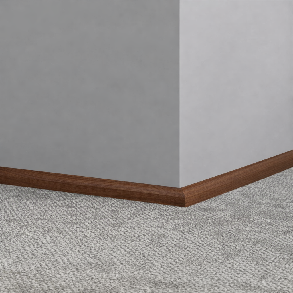 Tarkett / Johnsonite Masquerade Quarter Round D MS8 Red Mission 3/4" x 8' Pieces by 3/4" Straight (Toeless)