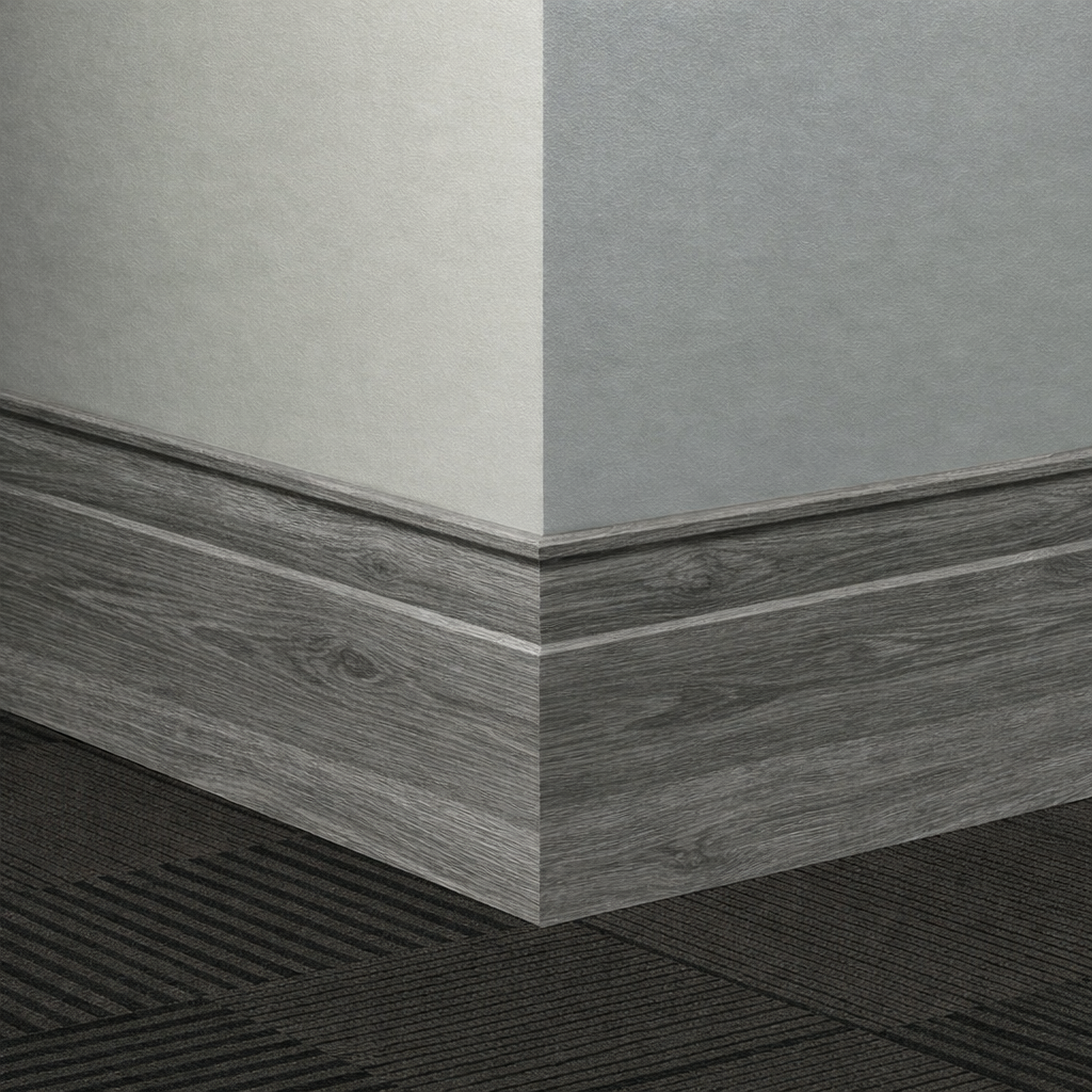 Tarkett / Johnsonite Masquerade Classic ME5 Seasoned Oak Peppercorn Toeless